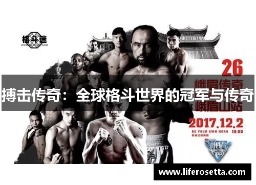 搏击传奇：全球格斗世界的冠军与传奇